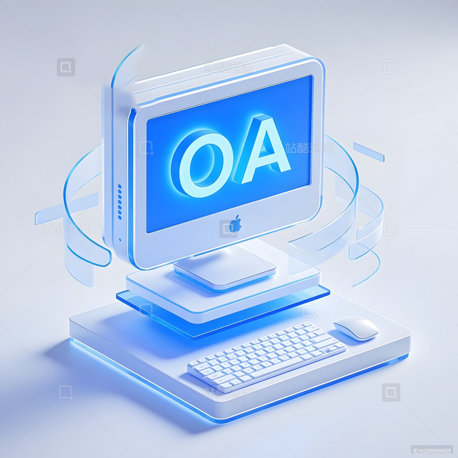 OA系统办公电脑