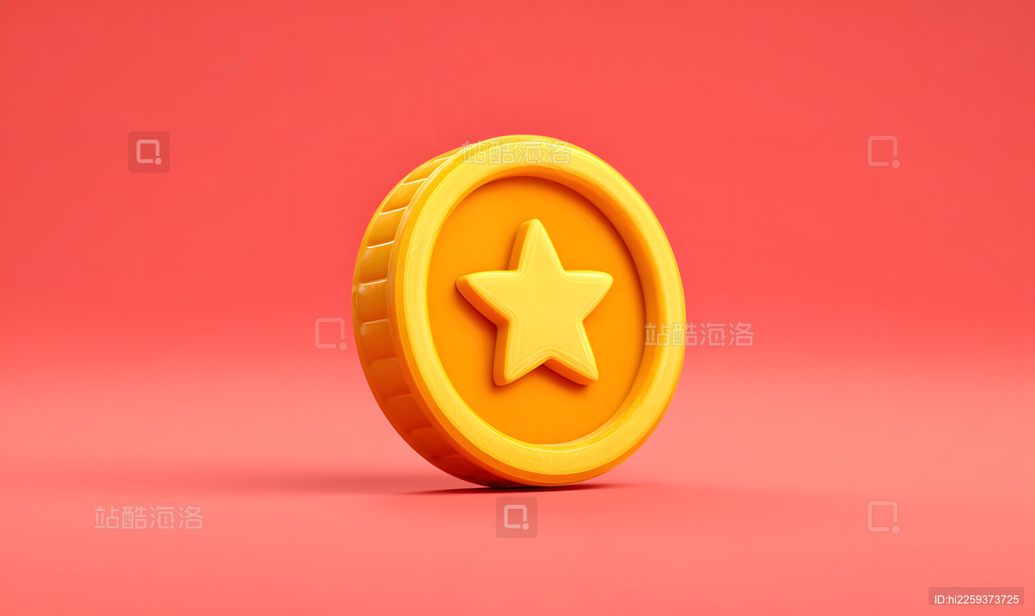 金币星星游戏图标创意设计