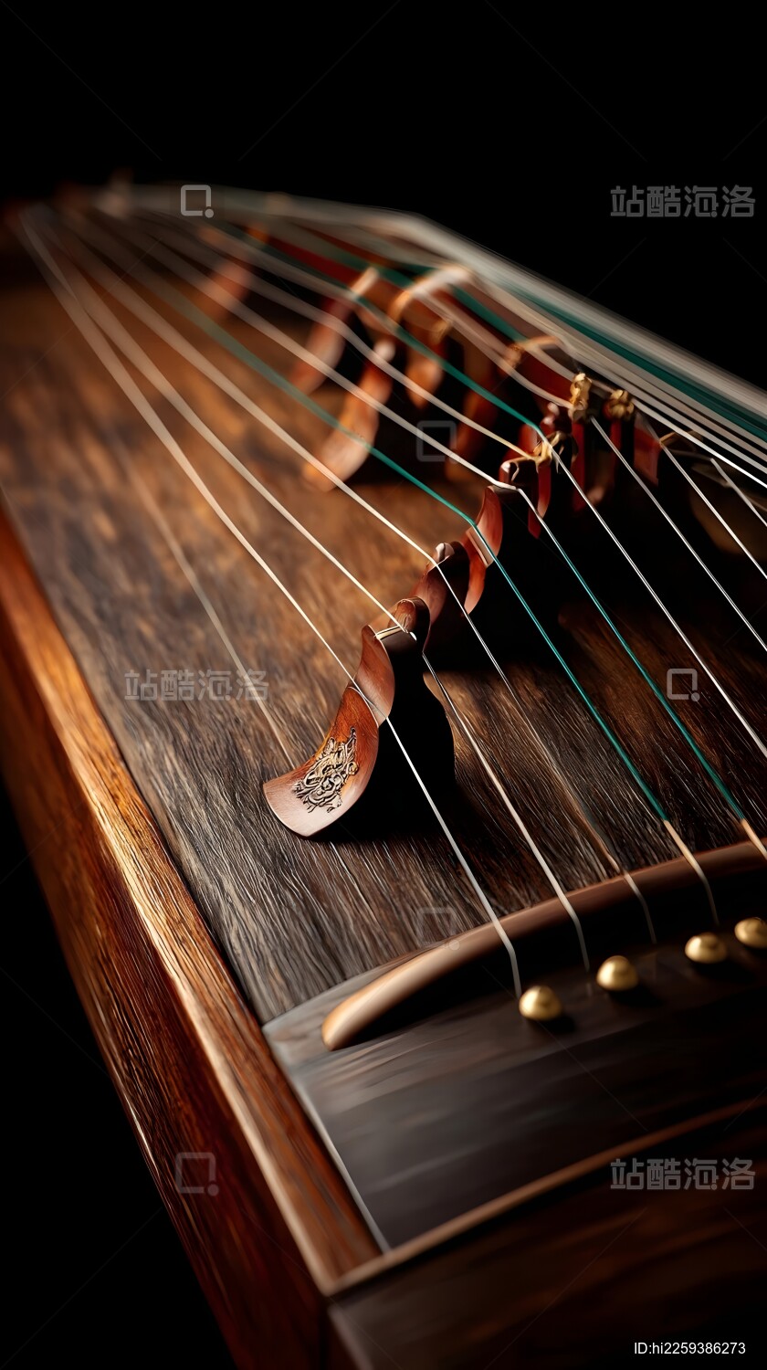 古筝特写
