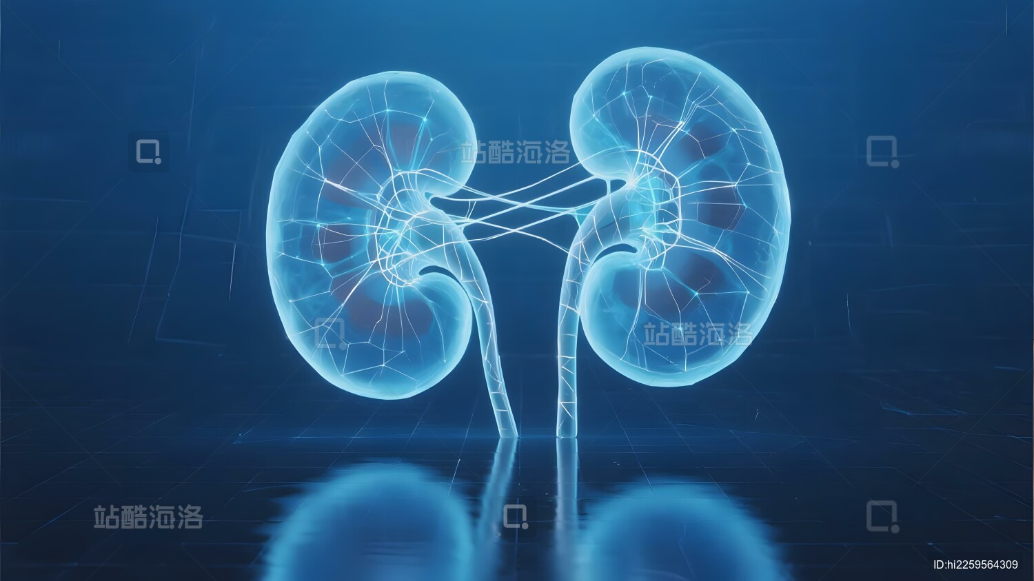 肾脏结构的科技可视化