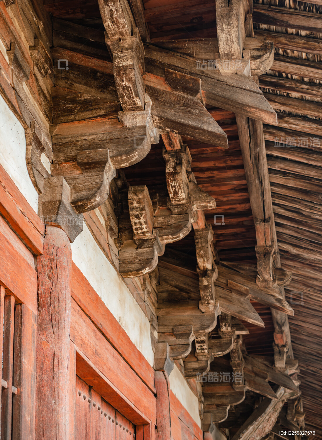 唐代木构建筑 山西忻州佛光寺大殿斗拱