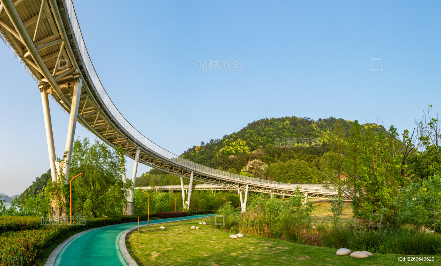  浙江杭州临安郊区绿道