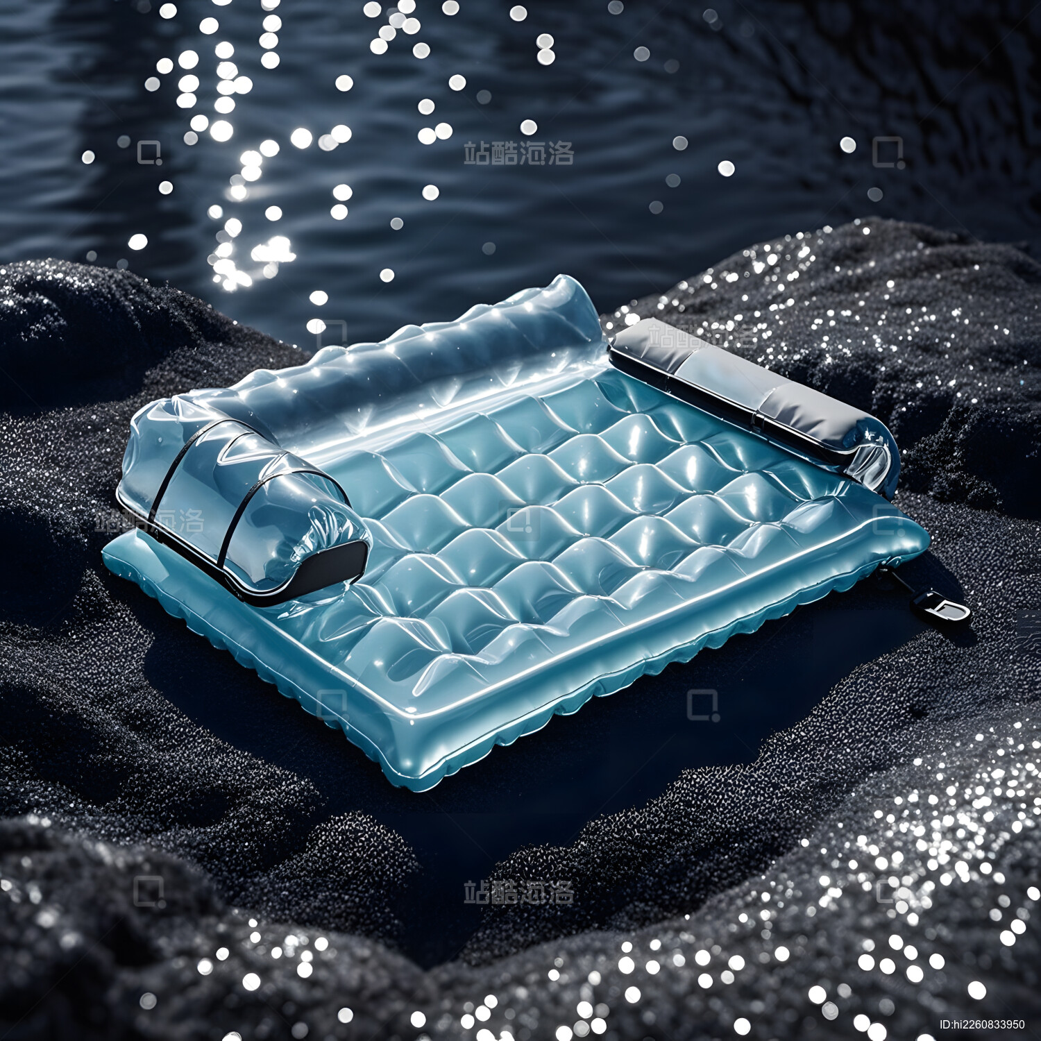 冰格精美摆拍呈现实用制冰工具