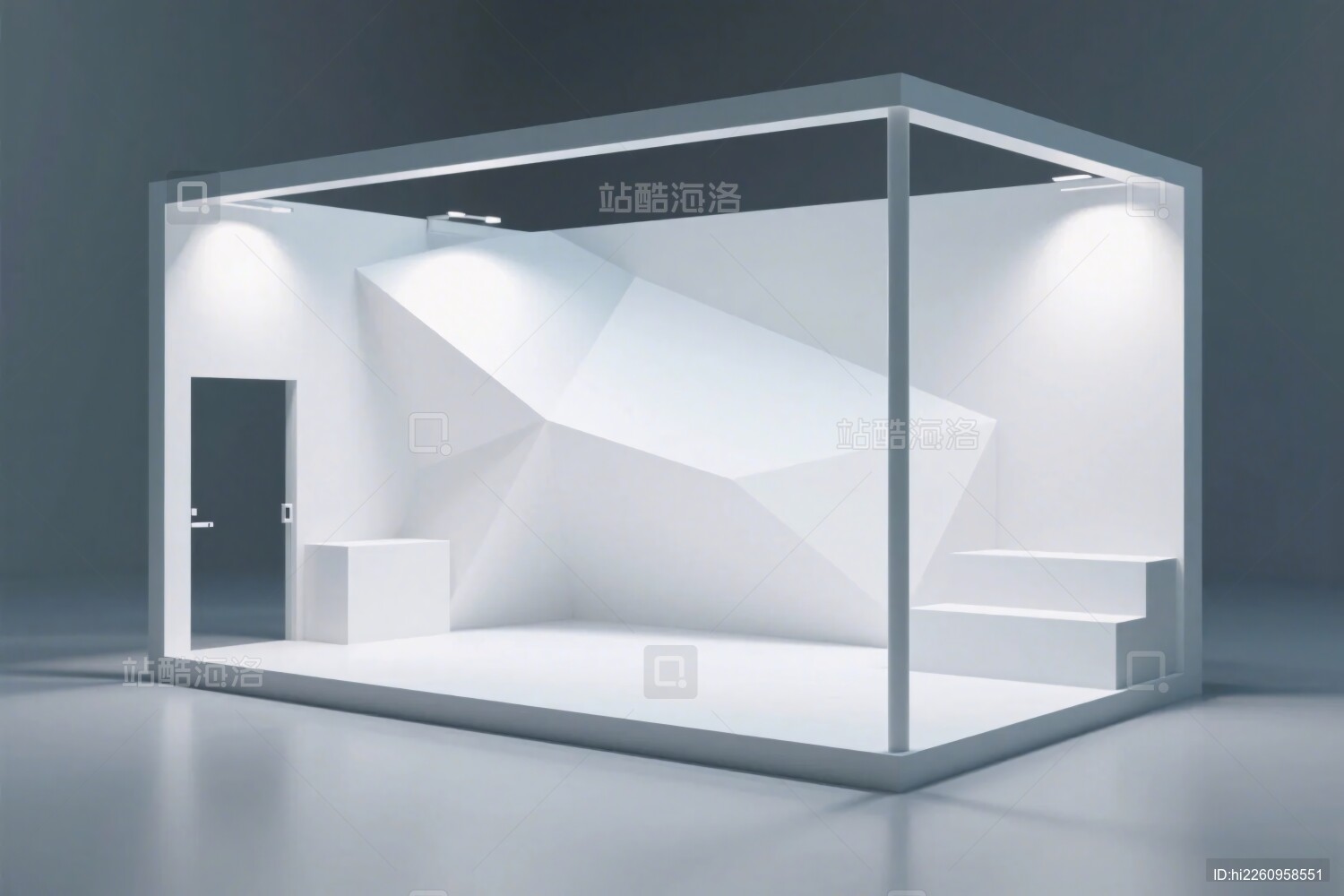 现代玻璃展示空间