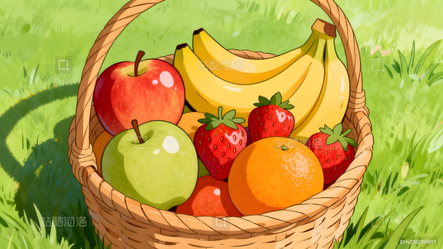 篮子里的水果
