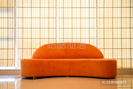 现代沙发在现代住宅