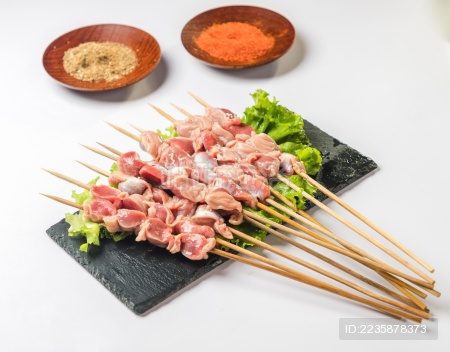 鸡胗子串烧烤 - 站酷海洛 - 正版图片,视频,字体