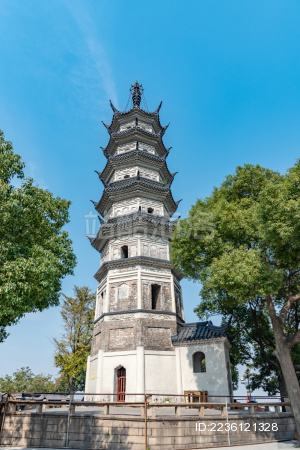 苏州上方山森林公园楞伽寺塔