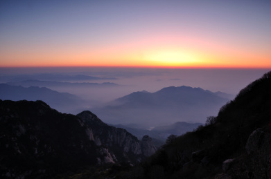 泰山日出风光