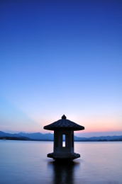 杭州西湖夜景