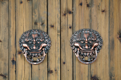 兽首门环 中式 传统