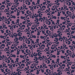 紫色欧式花纹 北欧