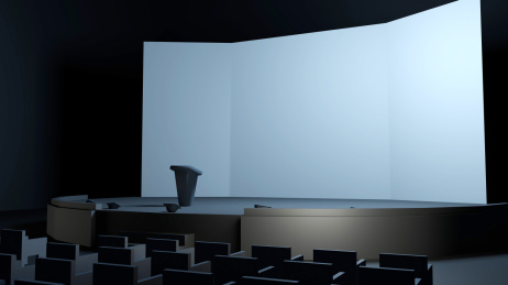 会议演讲舞台 演讲台