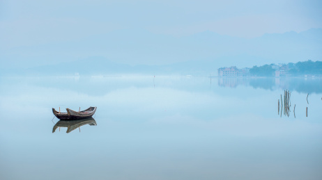 中国福建霞浦日出风光