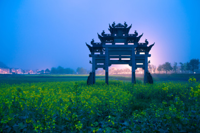 中国古徽州地区的牌坊