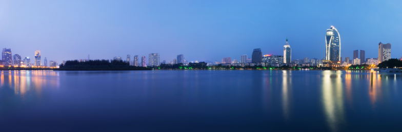 筼筜湖全景