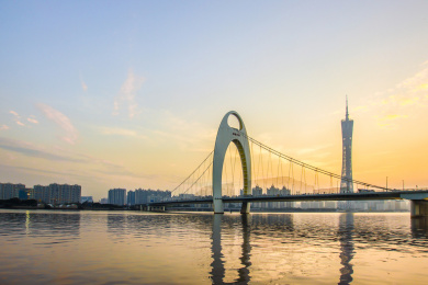 广东省广州城市风光