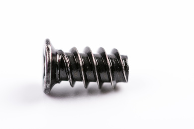Screws isolated on white