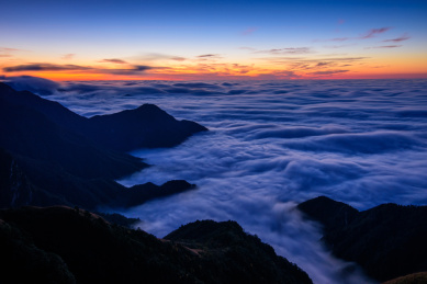 萍乡武功山风光