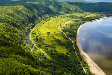 大兴安岭黑龙江最美江湾