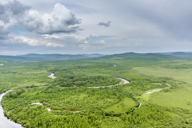 图强九曲十八弯 大兴安岭地区