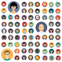 人物头像 脸谱合集
