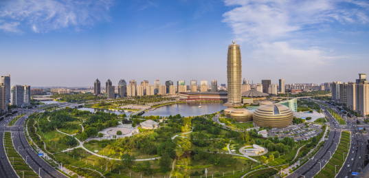 郑州CBD会展中心全景