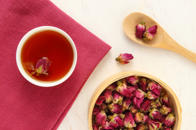 玫瑰花茶