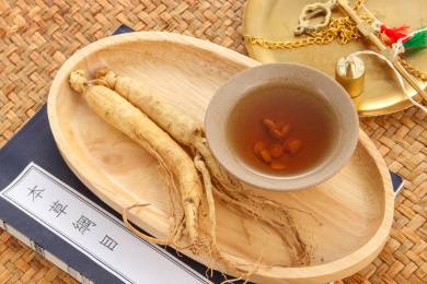 人参，茶