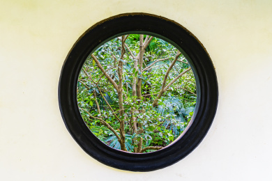 圆形窗 高清摄影 高清大图