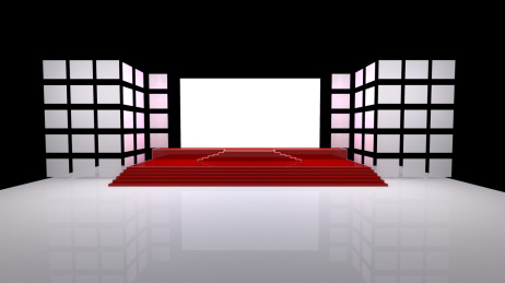 舞台3d效果图 舞台