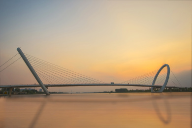 中国杭州湾跨海大桥风光