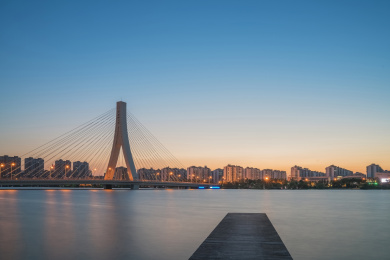 中国杭州湾跨海大桥风光