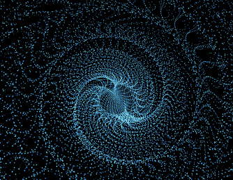 科技感十分强的正方形粒子阵列,科技线条纹理