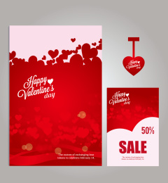 情人节广告背景