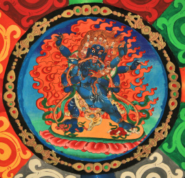 藏传佛教唐卡壁画