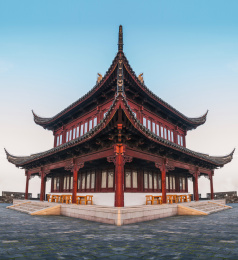 中国江苏省苏州市古城墙风光