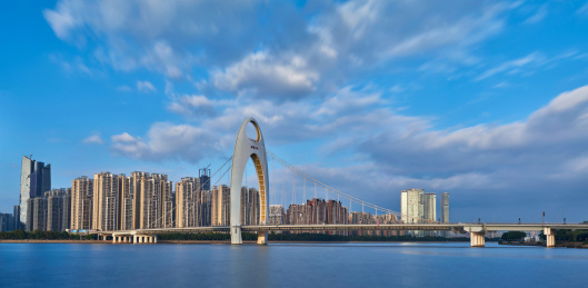 广州城市风光 东亚