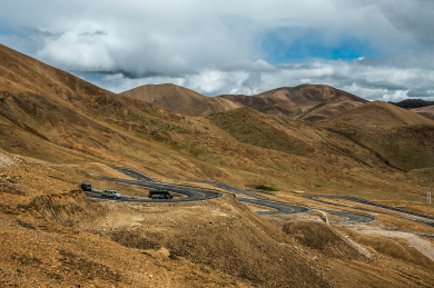 珠穆朗玛峰景区公路