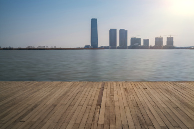 中国江苏省宜兴市城市风光