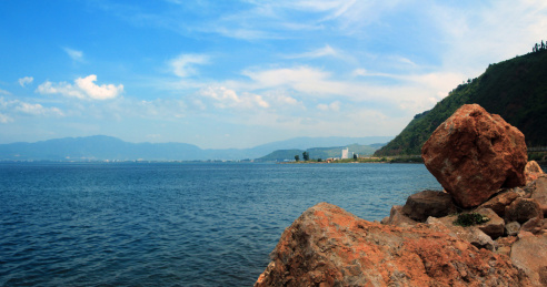 云南省抚仙湖景观