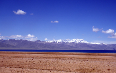 西藏自治区那曲地区念青唐古拉山冰川雪山自然景观