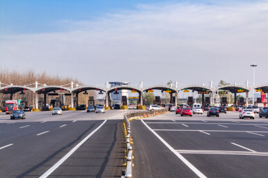 高速公路收费站建筑景观