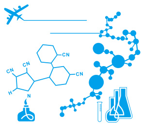 化学插画设计