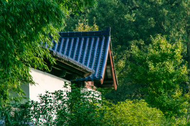 中国江苏省南京市郑和陵墓园林建筑景观