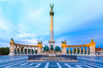 匈牙利布达佩斯英雄广场