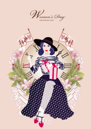 妇女节插画