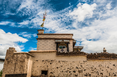 拉萨公路沿途风景