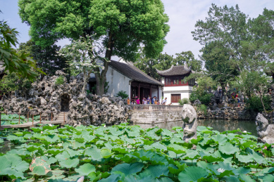 狮子林荷花厅 中国