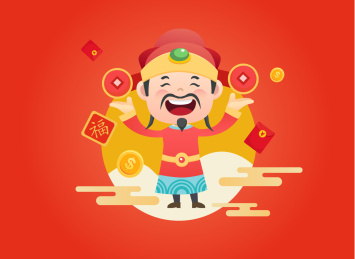 矢量财神系列